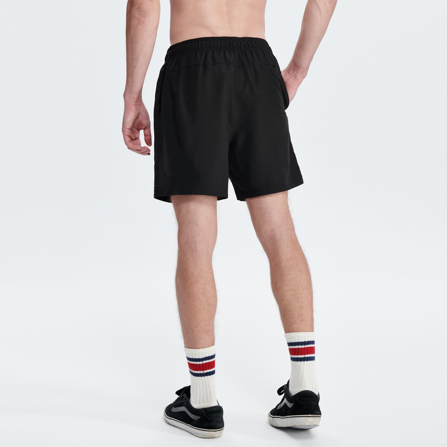 Essential Amph Mountain & Sea Volley Shorts 17" - Black