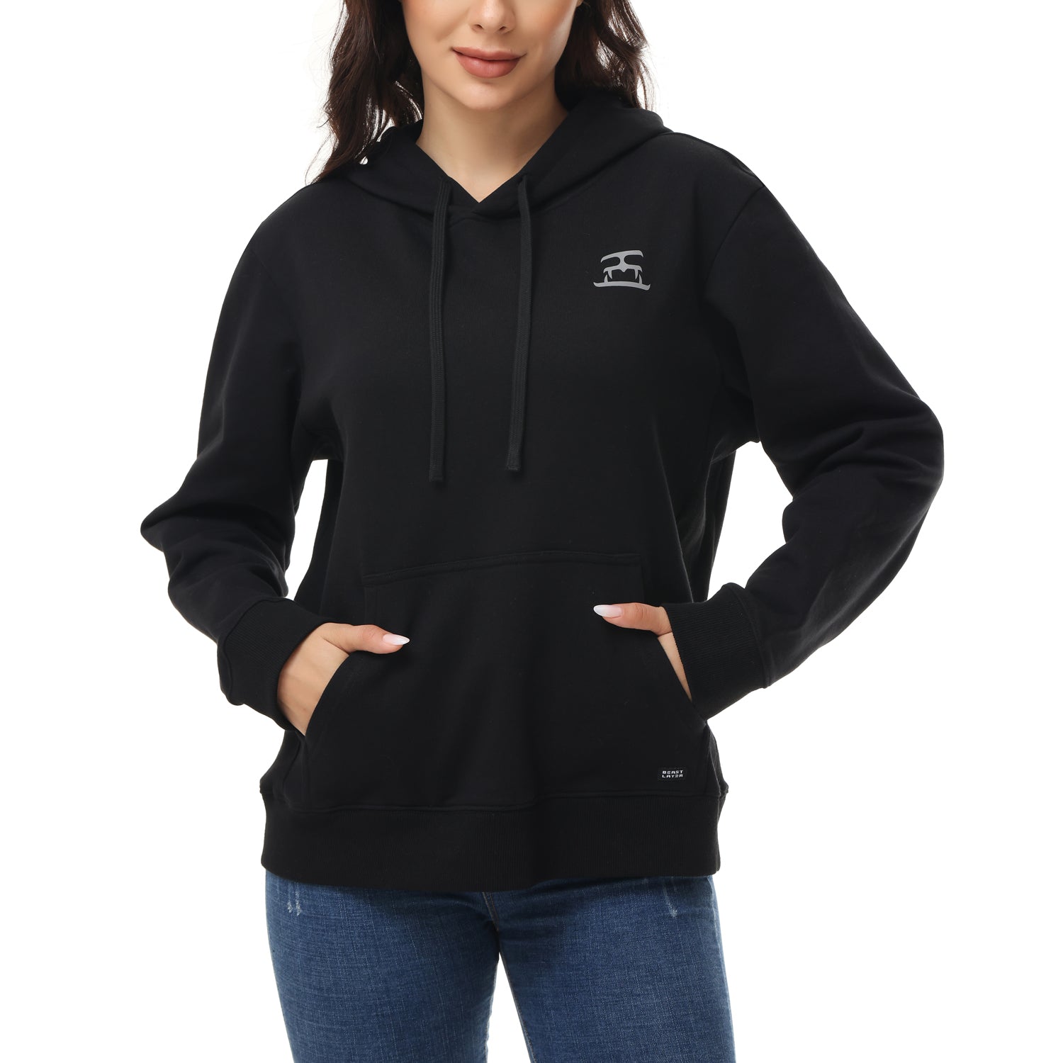 Sports Pullover Casual Sweatshirt With Pouch Pocket-Unisex