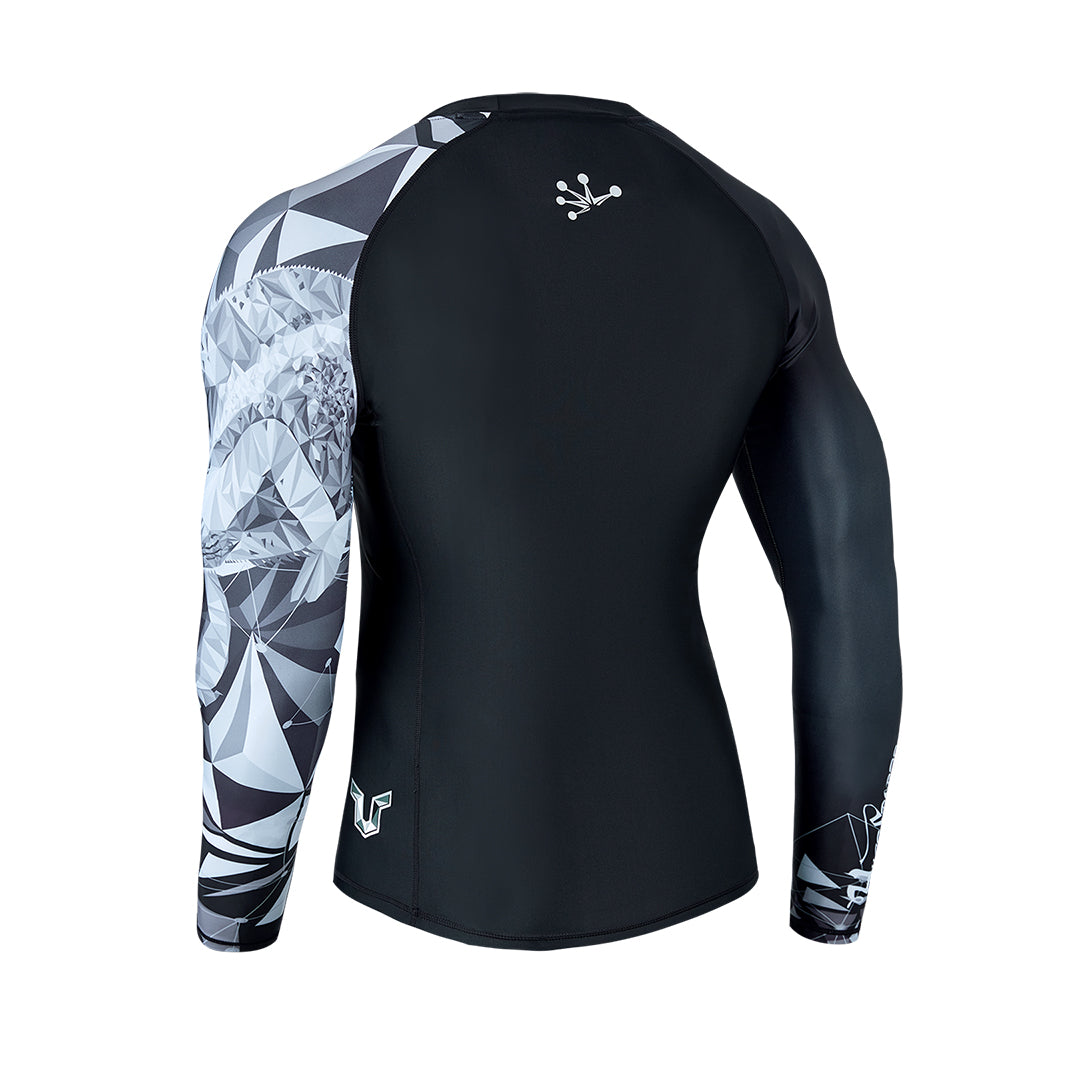 Men Rash Guard UPF50 Surf Shirt Beast Layer Base LayerMen Rash Guard UPF50 Surf Shirt Beast Layer Base Layer