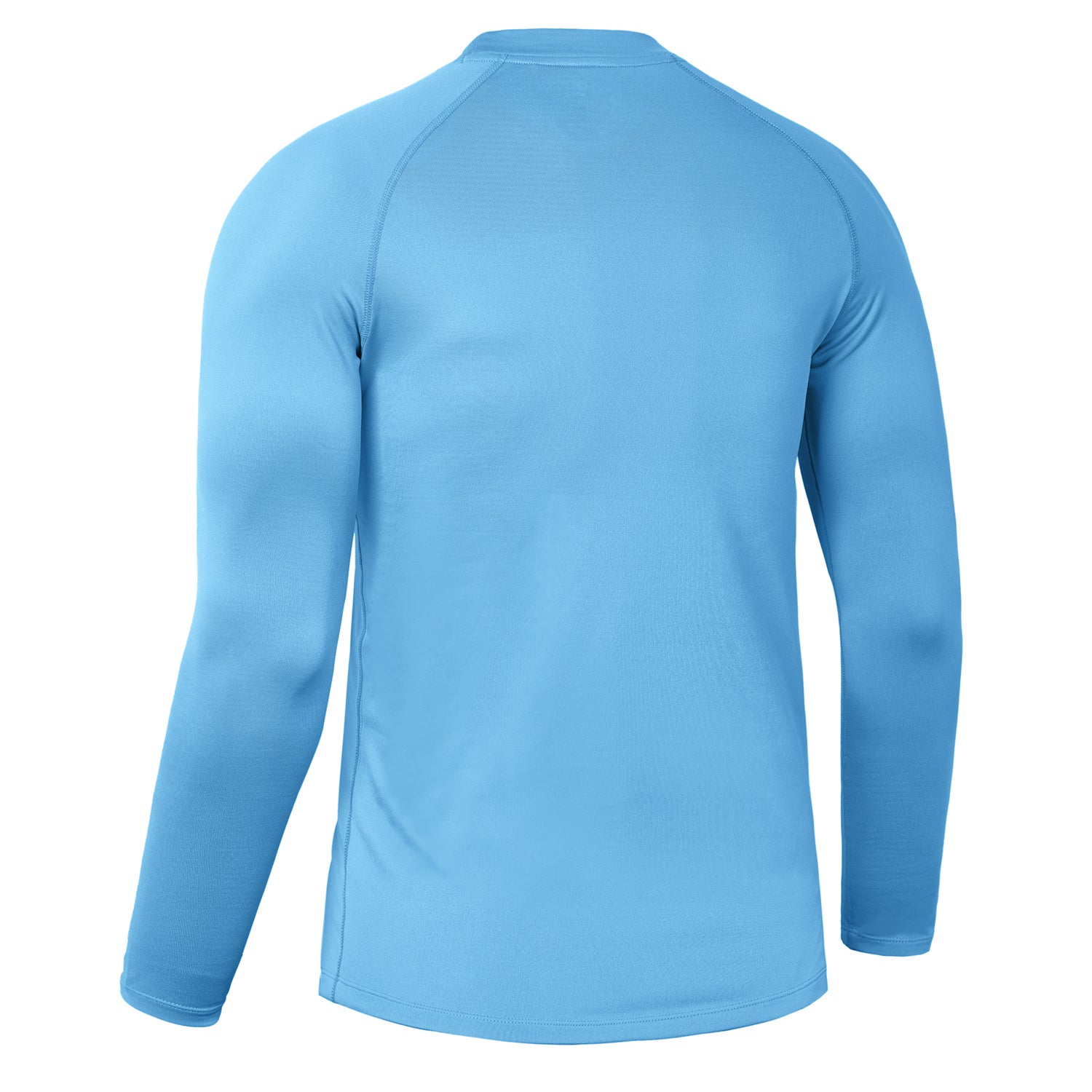 Men Surf Shirt Rash Guard Blue