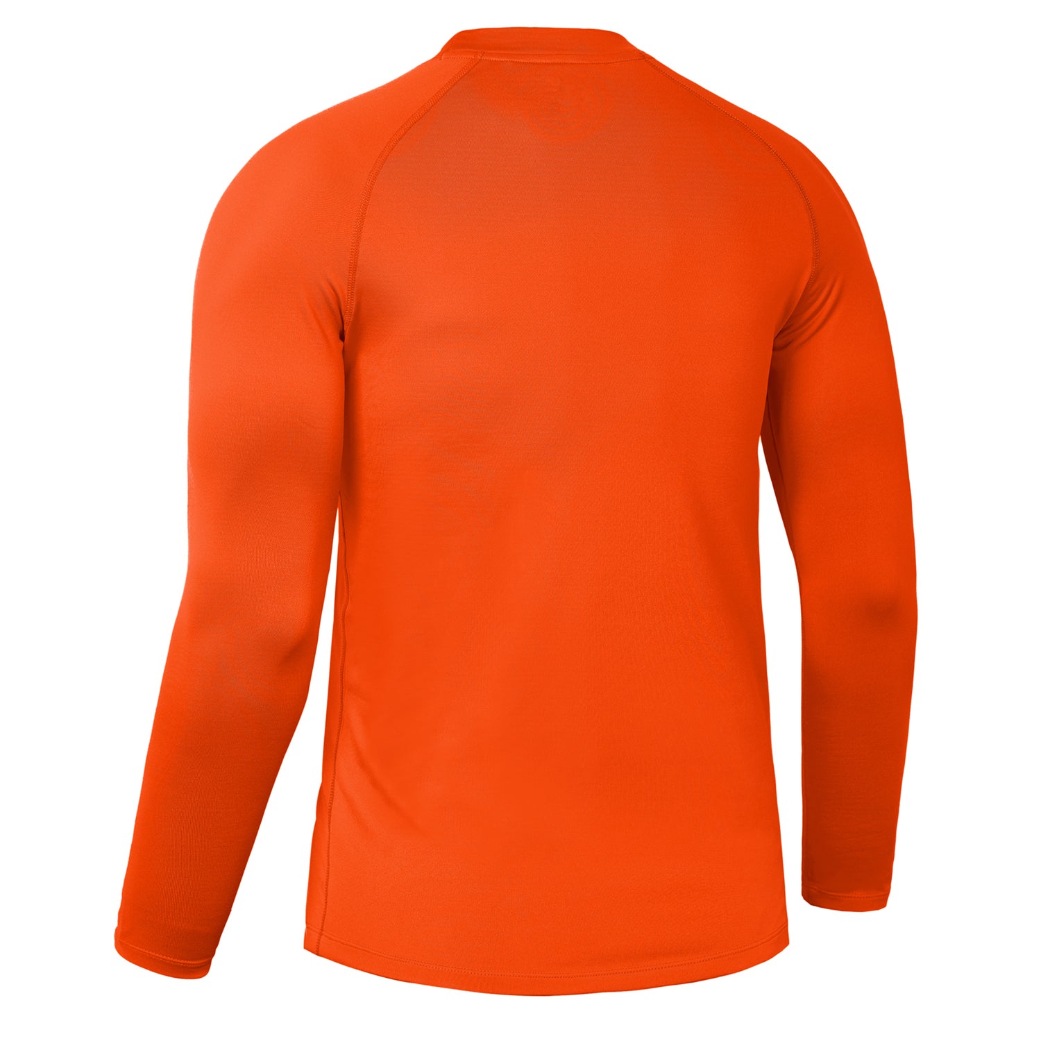 Men Surf Shirt Rash Guard Orange 