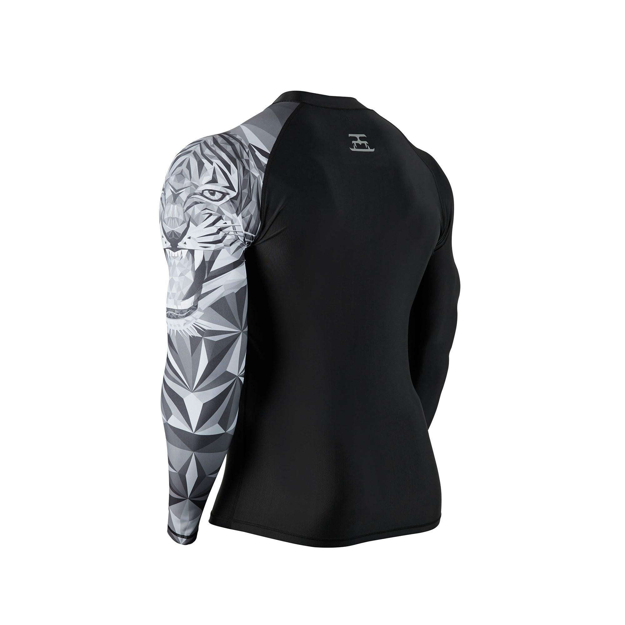 Bison Rash Guard UPF50 Zip Rash Guard For Men – Beast Layer
